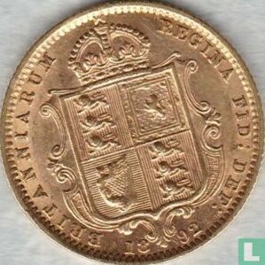 Verenigd Koninkrijk ½ sovereign 1892 - Afbeelding 1
