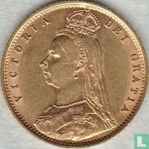 Verenigd Koninkrijk ½ sovereign 1892 - Afbeelding 2