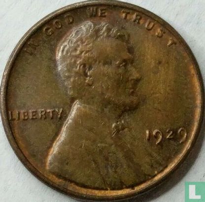 Vereinigte Staaten 1 Cent 1929 (ohne Buchstabe) - Bild 1