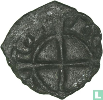 Messina, Sicily  1 denaro (Manfred)  1258-1266 - Manfredonia (Spahr 200) - Image 2