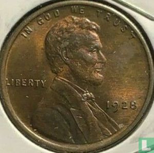 États-Unis 1 cent 1928 (sans lettre) - Image 1