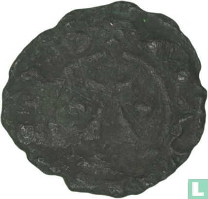 Messina, Sicily  1 denaro (Manfred)  1258-1266 - Brindisi - Image 1