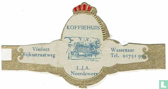 KOFFIEHUIS L.J.A. Noordemeer - Viaduct Rijksstraatweg - Wassenaar Tel. 01751.9912 - Bild 1