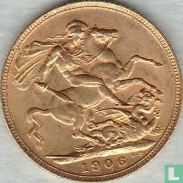 United Kingdom 1 sovereign 1906 - Image 1