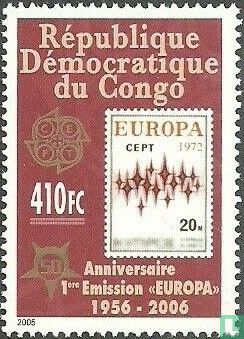 50 ans de timbres européennes