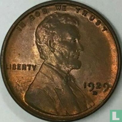 Vereinigte Staaten 1 Cent 1929 (D) - Bild 1