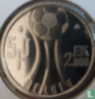 België 50 francs 2000 (NLD - medailleslag) "European Football Championship" - Afbeelding 1