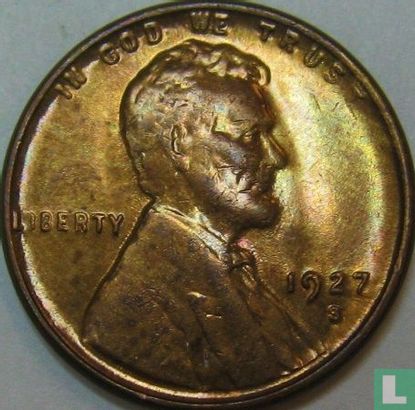 United States 1 cent 1927 (S) - Image 1