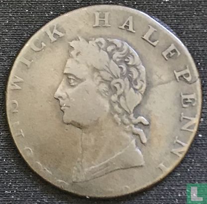 Brunswick Halfpenny token - Image 1