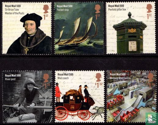 500 jaar Royal Mail