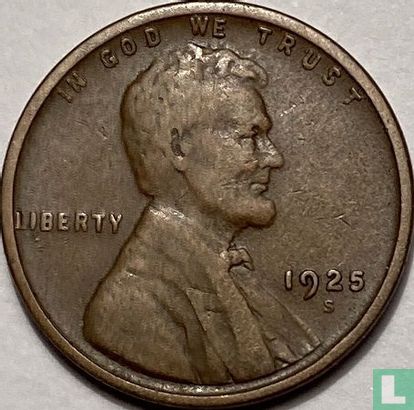 États-Unis 1 cent 1925 (S) - Image 1