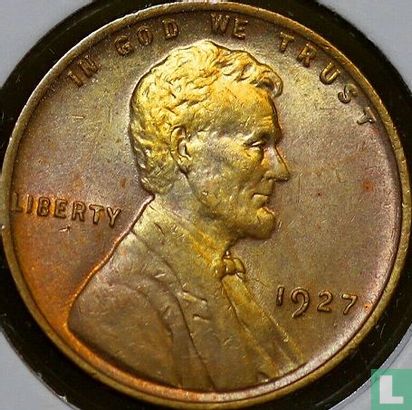 États-Unis 1 cent 1927 (sans lettre) - Image 1