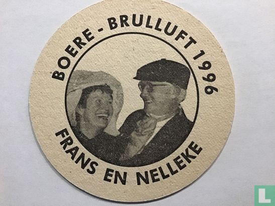 Boere - Brulluft 1996 Frans en Nelleke - Afbeelding 1
