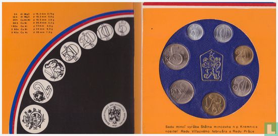 Tchécoslovaquie coffret 1988 - Image 2