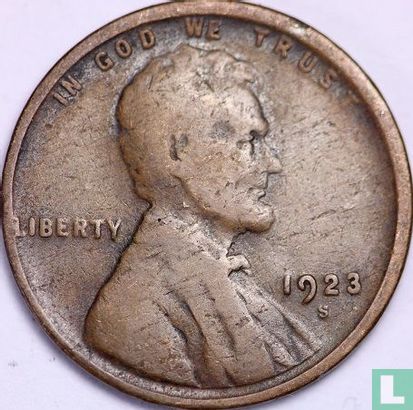 États-Unis 1 cent 1923 (S) - Image 1