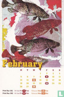 11273 - Calendar of Events - February - Afbeelding 1