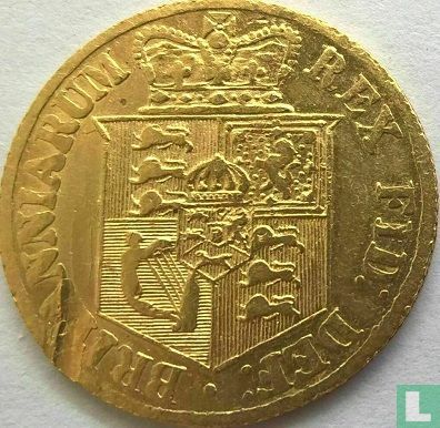 United Kingdom ½ sovereign 1817 - Image 2
