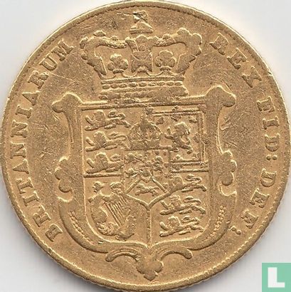 Verenigd Koninkrijk 1 sovereign 1829 - Afbeelding 2