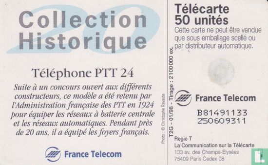 Téléphone PTT 24 - Bild 2