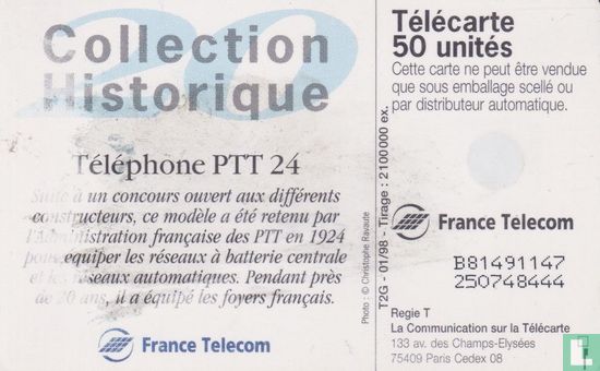 Téléphone PTT 24 - Bild 2