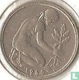 Allemagne 50 pfennig 1950 (J) - Image 1