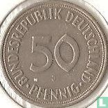 Germany 50 pfennig 1950 (J) - Image 2