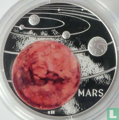 Niue 1 dollar 2020 (PROOF) "Solar system - Mars" - Image 2
