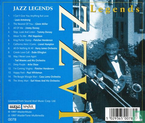 Jazz Legends - The Classic Collection of Swinging Jazz - Afbeelding 2