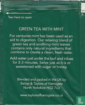 Green Tea with Mint  - Afbeelding 2