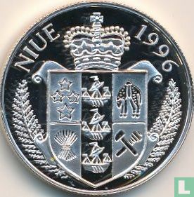 Niue 1 Dollar 1996 (PP) "Jaguar" - Bild 1