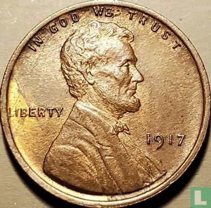 Vereinigte Staaten 1 Cent 1917 (ohne Buchstabe - Typ 1) - Bild 1
