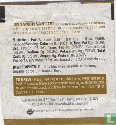 Cinnamon Vanilla - Afbeelding 2