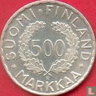 Finland 500 markkaa 1951 "1952 Summer Olympics in Helsinki" - Afbeelding 2