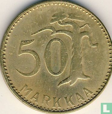 Finlande 50 markkaa 1961 - Image 2