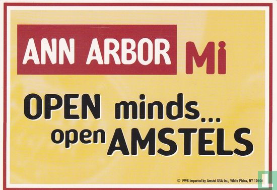 Amstel light "Ann Arbor" - Afbeelding 1