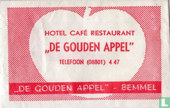 Hotel Café Restaurant "De Gouden Appel" - Afbeelding 1