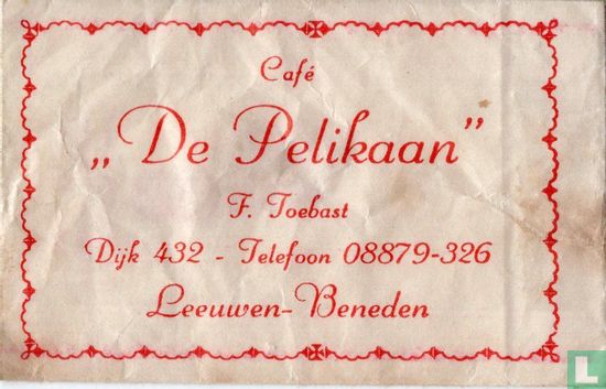 Café "De Pelikaan" - Afbeelding 1