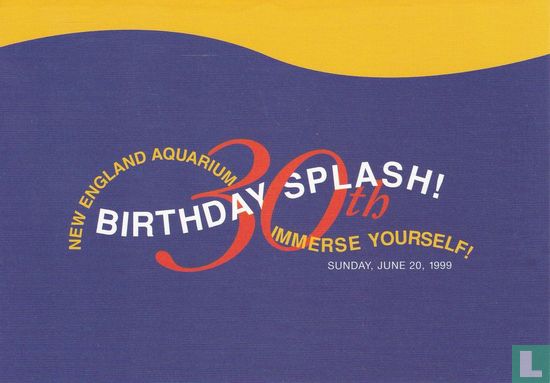 New England Aquarium - Birthday Splash! - Afbeelding 1