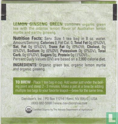 Lemon Ginseng Green - Afbeelding 2
