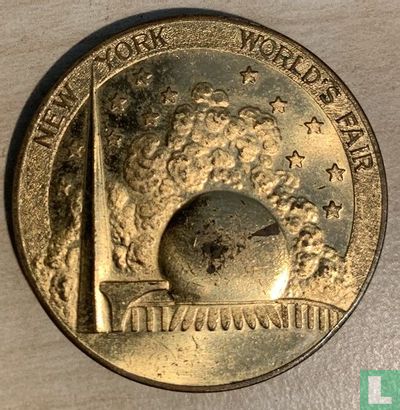 USA  New York World's Fair Medal - - Afbeelding 1