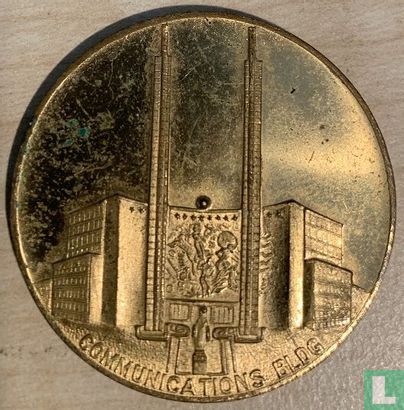 USA  New York World's Fair Medal - - Afbeelding 2