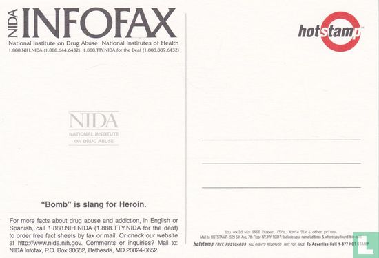 NIDA Infofax "Bomb" - Afbeelding 2