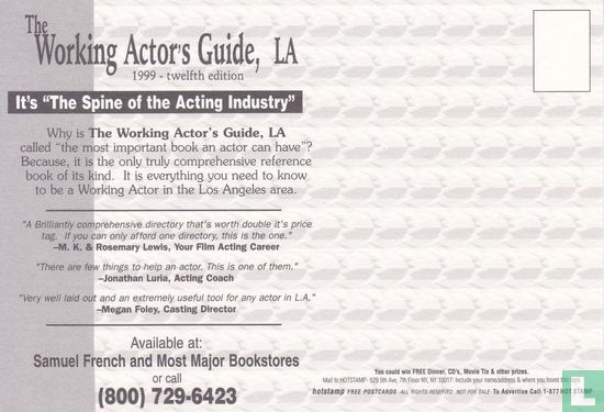 The Working Actor's Guide, LA - Afbeelding 2