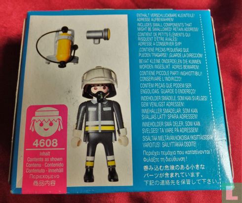 Playmobil Brandweerman / Fireman - Afbeelding 2