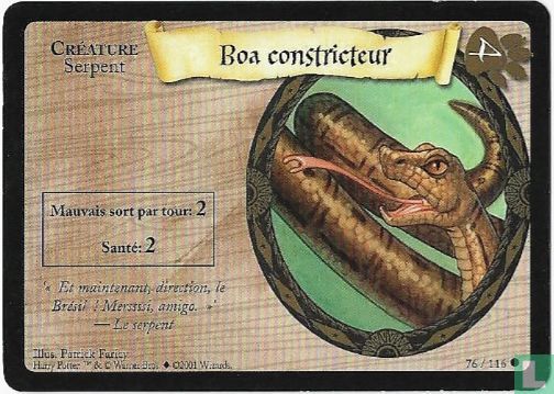 Boa Constricteur - Afbeelding 1