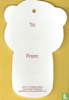 Kokeshi doll card - Image 2