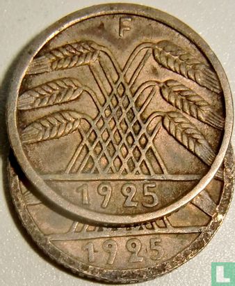 Empire allemand 5 reichspfennig 1925 (F grande 5) - Image 3