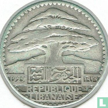 Lebanon 25 piastres 1929 - Image 1