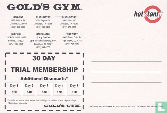 Gold's Gym "Keep Our Beaches Beautiful" - Afbeelding 2