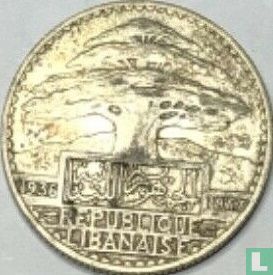 Liban 50 piastres 1936 - Image 1